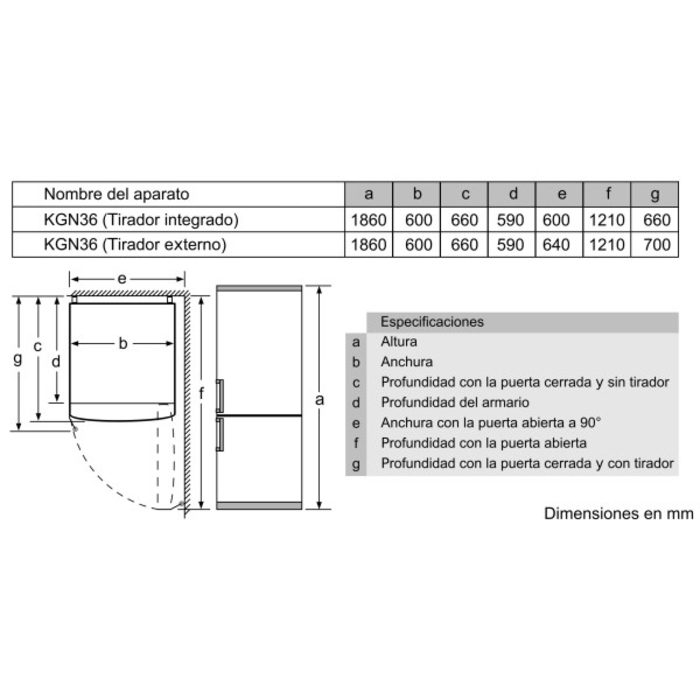 Bosch-KGN36NLEA-–-Frigorifico-combi-366L-Clase-E-NoFrost-Inox-8